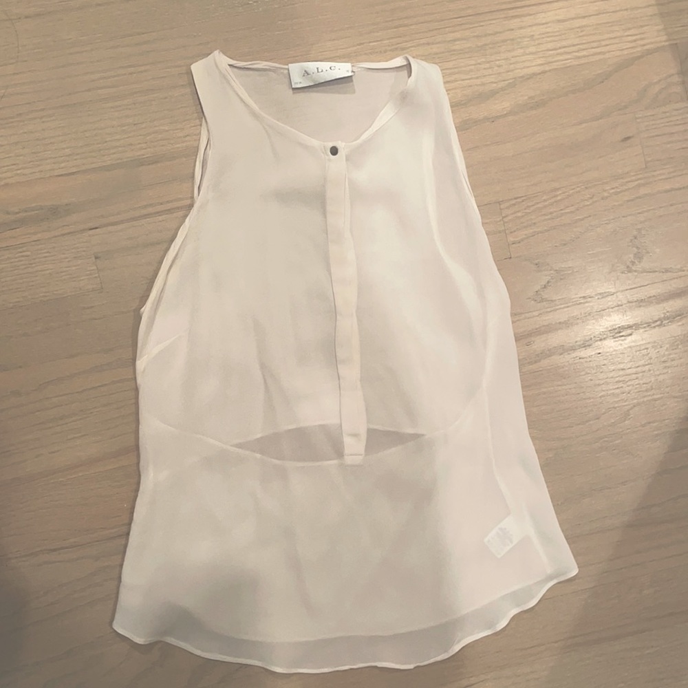 A.L.C white blouse